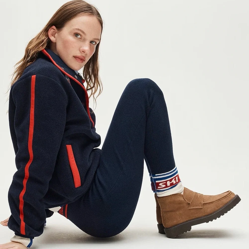 J CREW SIZE S/M U.S. Ski & Snowboard by J.Crew cotton socks three-pack $48‎